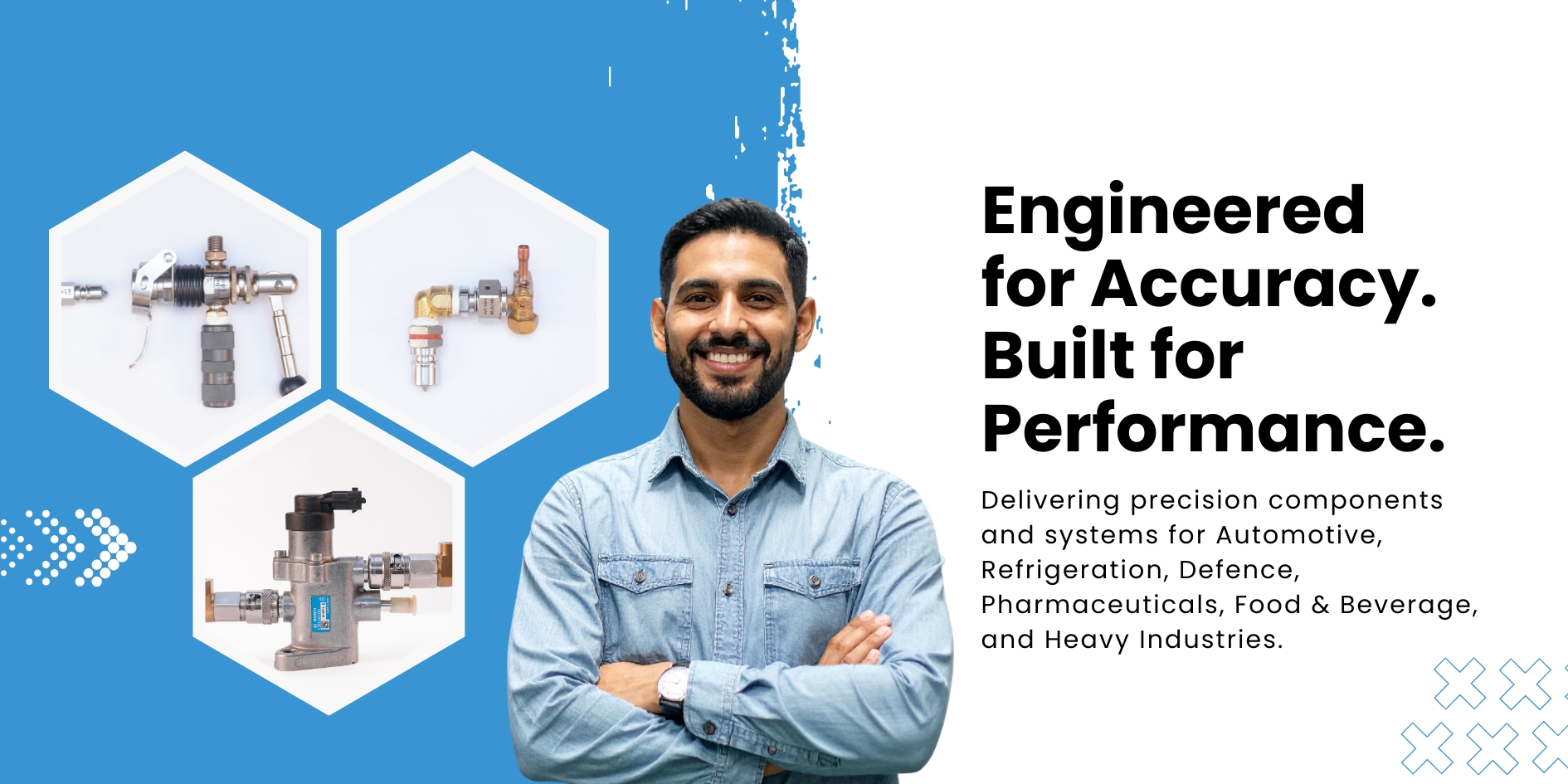 micron precision banners